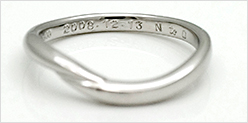 結婚指輪の刻印について